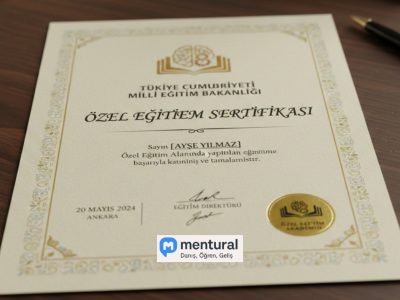 Özel Eğitim Sertifikası Nedir