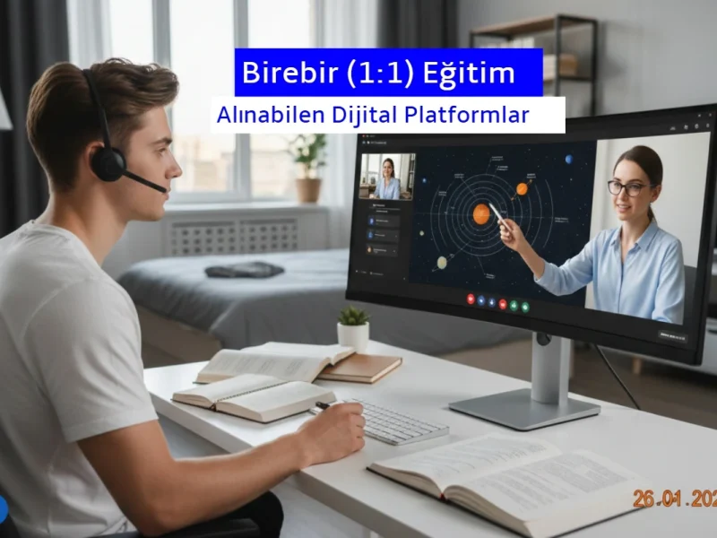 Birebir Eğitim Alınabilen Dijital Platformlar
