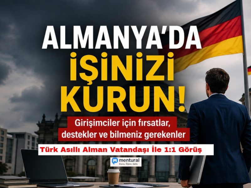Almanya'da İşinizi Kur