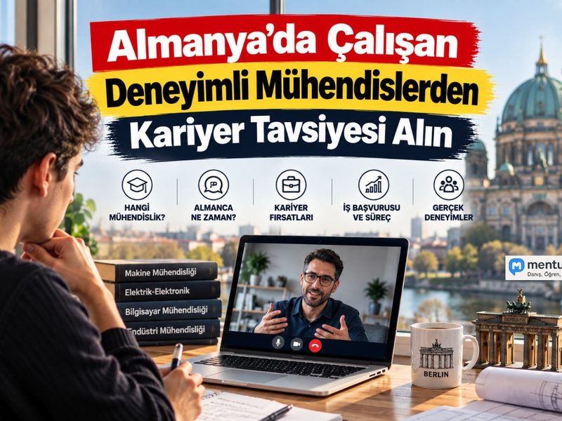 Almanya'da Çalışan Deneyimli Mühendislerden Kariyer Tavsiyesi Alın